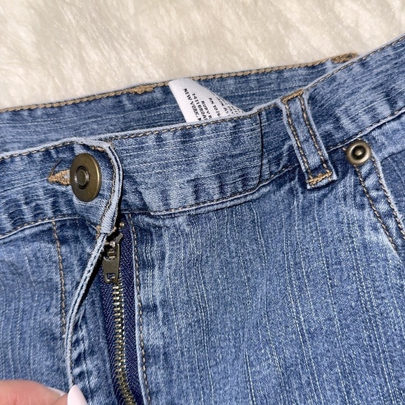 Ruby Rd. Blue cropped Jeans size 8 - Picture 3 of 7